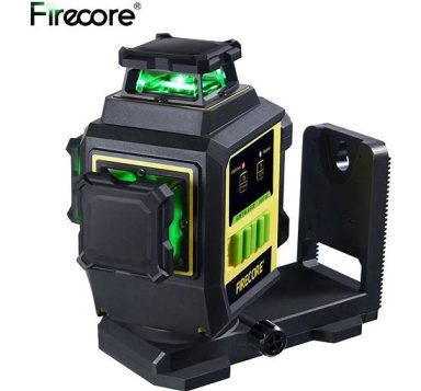 Firecore Green Laser Level, Cross Line Self-Leveling, Laser Tool With Pulse Mode, 