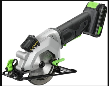 GALAX PRO Mini Circular Saw, 20V 3400RPM Professional Cordless Circular Saw, Adjustable Angle and Depth,Max Cutting Depth 42.8mm (90°)