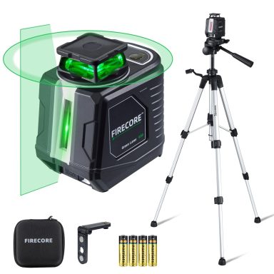 Firecore 360 Laser Level with Tripod. 